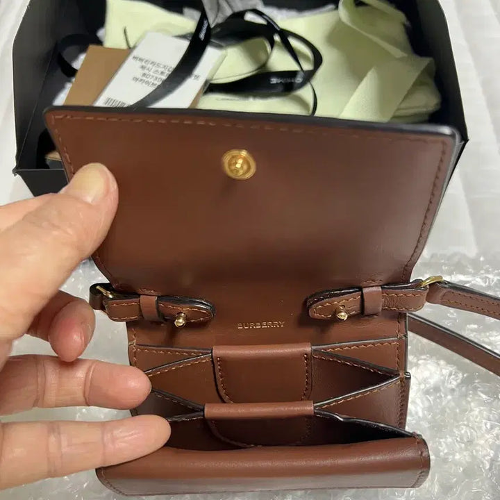 [BUNJANG] Burberry Mini Archive Beige Card Holder / 버버리 카드지갑 미니 아카이브 베이지