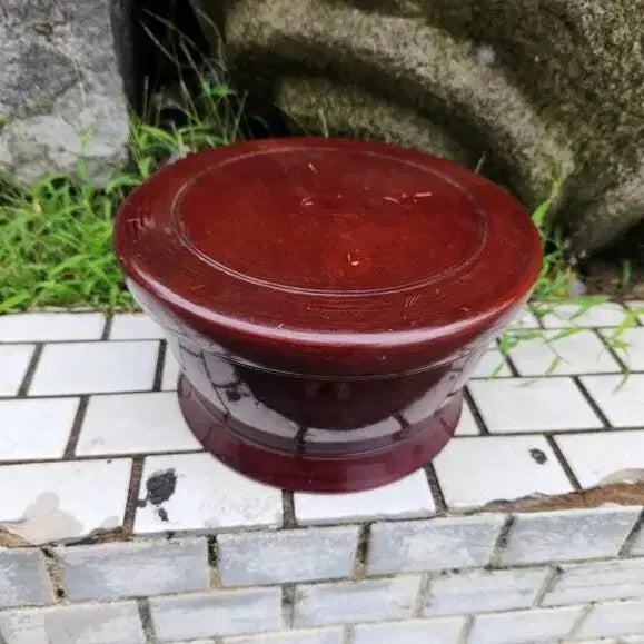 [BUNJANG] Antique Korean Wooden Food Container - LuoGuRo / 민속품//나무함지 로구로 밥통.찬합