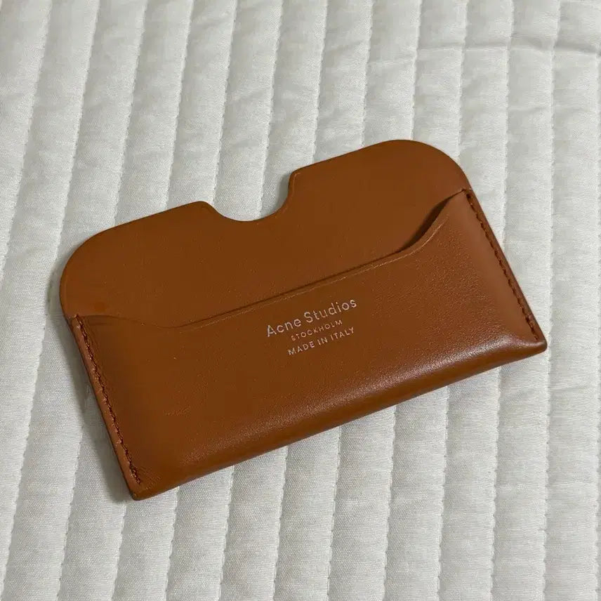 [BUNJANG] Acne Studios Elmas Cardholder Brown / 아크네 스튜디오 엘마스 카드지갑 브라운