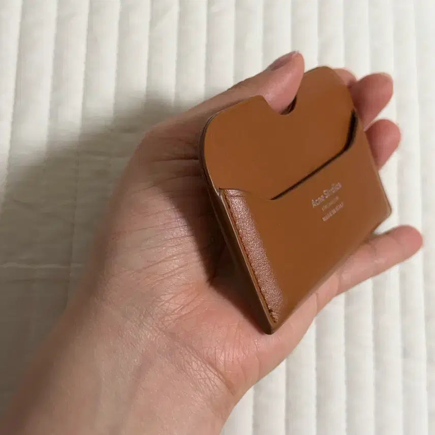 [BUNJANG] Acne Studios Elmas Cardholder Brown / 아크네 스튜디오 엘마스 카드지갑 브라운