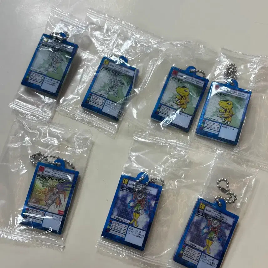 [SOLD OUT] 디지몬 카드게임 아크릴 참 키링 (메탈그레이몬 교환+)