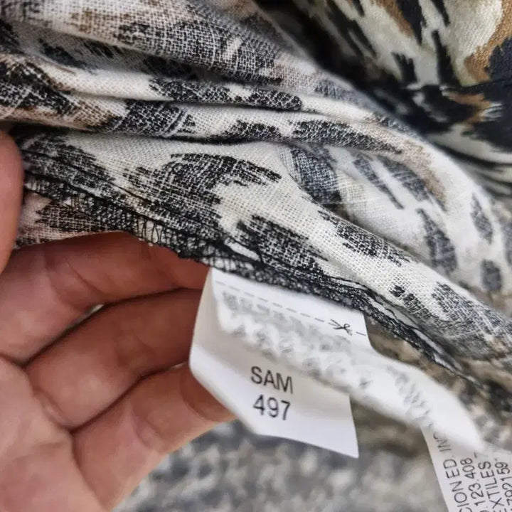 [BUNJANG] ZARA Leopard Print Shirt Dress / 자라 레오파드 셔츠 원피스