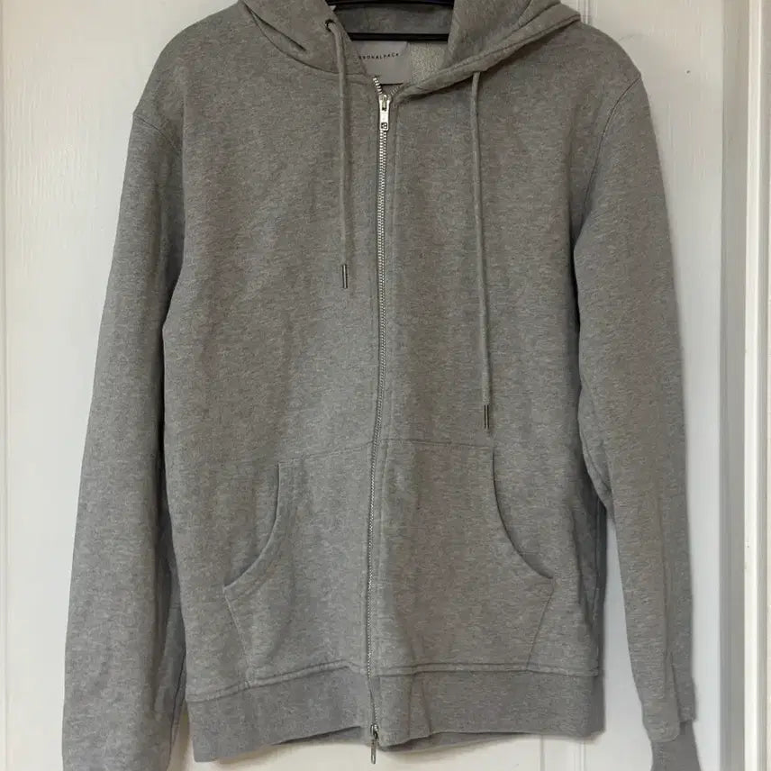 [BUNJANG] PERSONALPACK Two-Way Hoodie Gray / PERSONALPACK 후드집업 투웨이 그레이 퍼스널팩