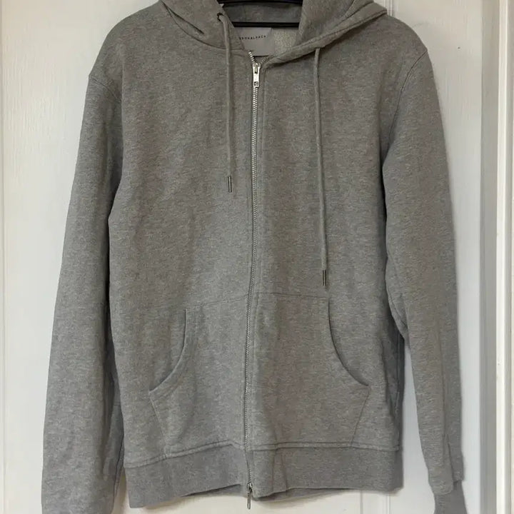 [BUNJANG] PERSONALPACK Two-Way Hoodie Gray / PERSONALPACK 후드집업 투웨이 그레이 퍼스널팩