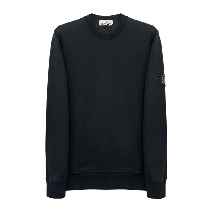 [BUNJANG] Stone Island Patch Sweatshirt Black / [새상품정품]26SS 스톤아일랜드 와펜 맨투맨 블랙 6100060