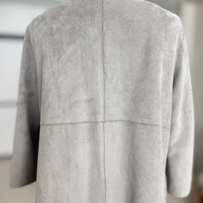 [BUNJANG] Unbranded Suede-Feel Lightweight Coat / 세무 느낌 패브릭  가벼운 코트