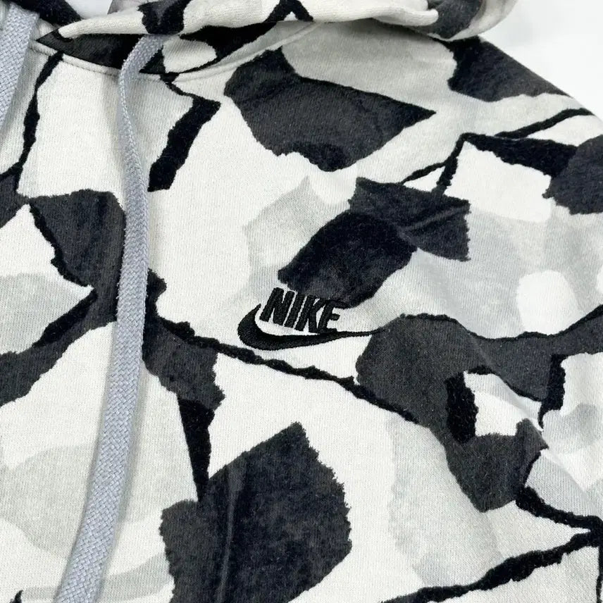 [BUNJANG] Nike Futura White Camo Pattern Hoodie (L) / (L) 나이키 퓨추라 화이트 카모패턴 후드티