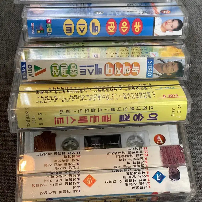 [SOLD OUT] 가요 카세트 테이프 모음 (5개) 조성모 유승준 녹색지대 이승철 해바라기