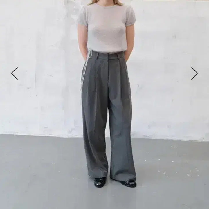 [BUNJANG] Lillycotz Sorbet Puff Knit &amp; Sand Pleats Skirt / 릴리코츠 소르베퍼프니트, 샌드플리츠스커트
