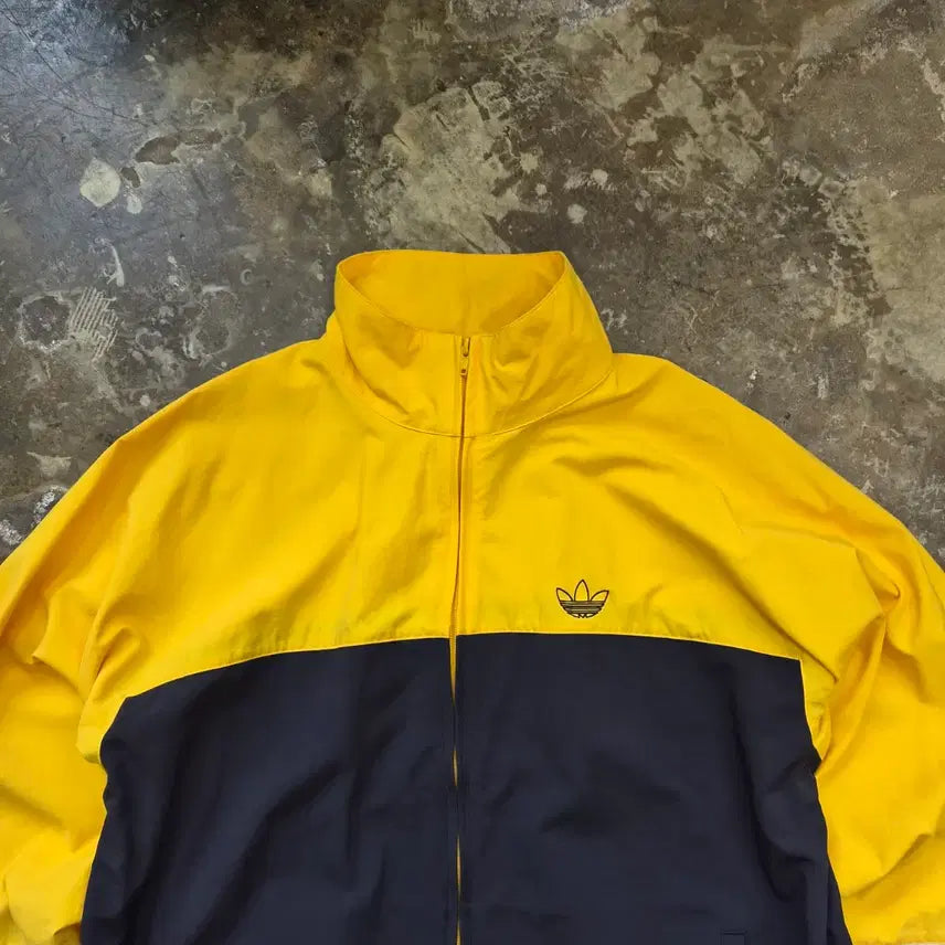 [BUNJANG] Adidas Colorblock Windbreaker Jacket / S) 아디다스 컬러블록 바람막이 방풍자켓