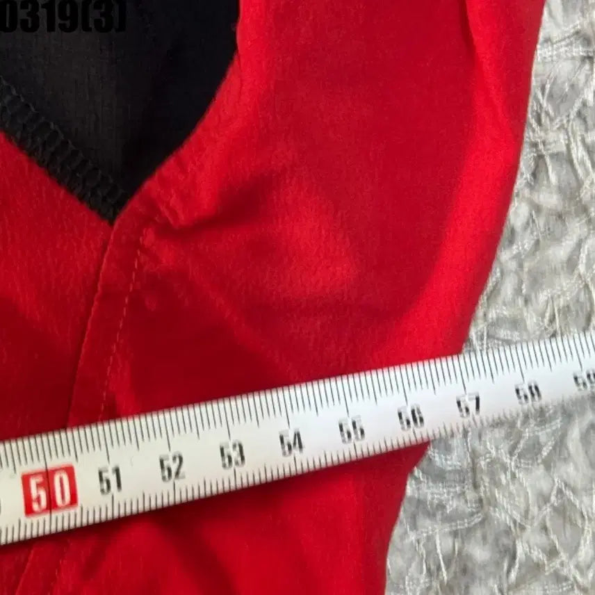 [BUNJANG] Red/Black Windbreaker Jacket / 레드/블랙 바람막이 자켓 0319