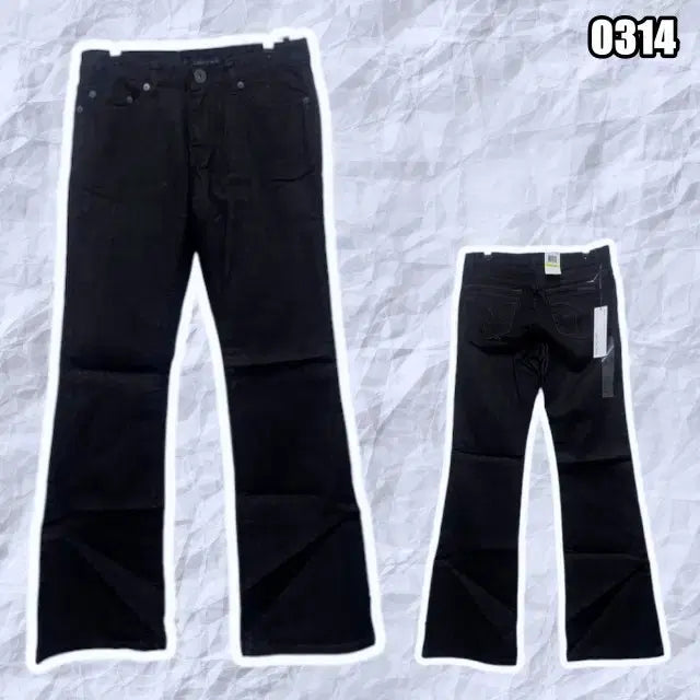 [BUNJANG] Calvin Klein Bootcut Jeans / 캘빈클라인 블랙 부츠컷 청바지 새상품