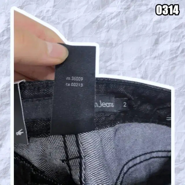 [BUNJANG] Calvin Klein Bootcut Jeans / 캘빈클라인 블랙 부츠컷 청바지 새상품