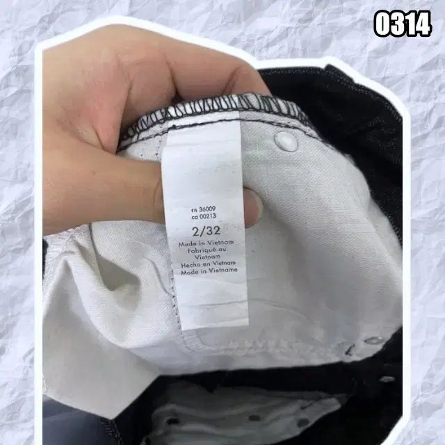 [BUNJANG] Calvin Klein Bootcut Jeans / 캘빈클라인 블랙 부츠컷 청바지 새상품