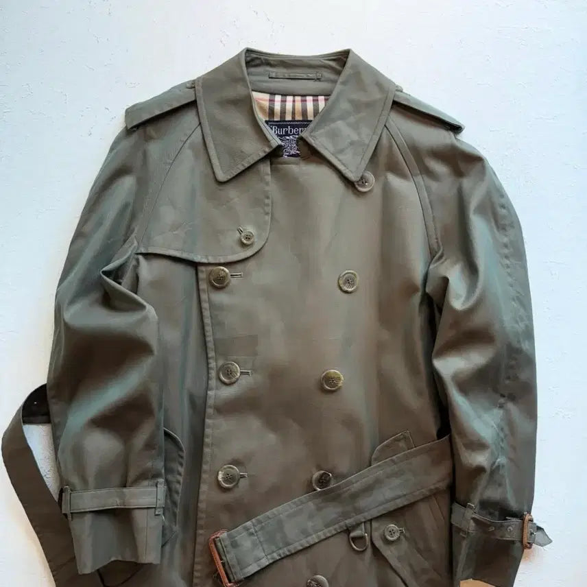 [BUNJANG] Burberry Double Trench Coat / 버버리 더블 트렌치 코트