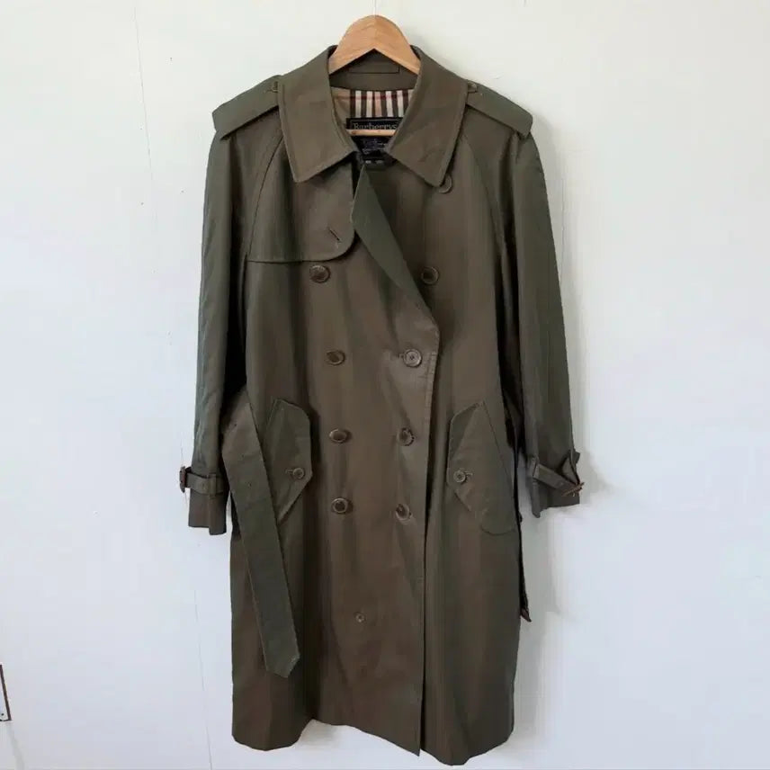 [BUNJANG] Burberry Double Trench Coat / 버버리 더블 트렌치 코트