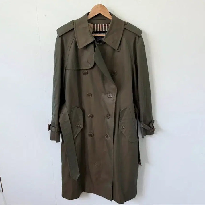 [BUNJANG] Burberry Double Trench Coat / 버버리 더블 트렌치 코트
