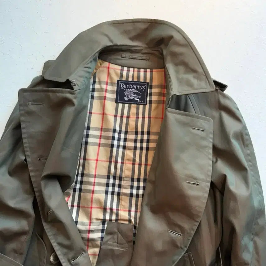 [BUNJANG] Burberry Double Trench Coat / 버버리 더블 트렌치 코트