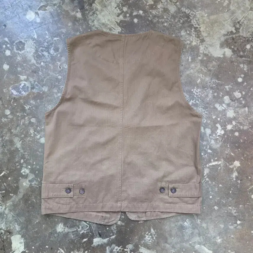 [BUNJANG] Monoflow Work Vest / 모노플로우 아메카지 워크 베스트 조끼 아메카지 워크웨어