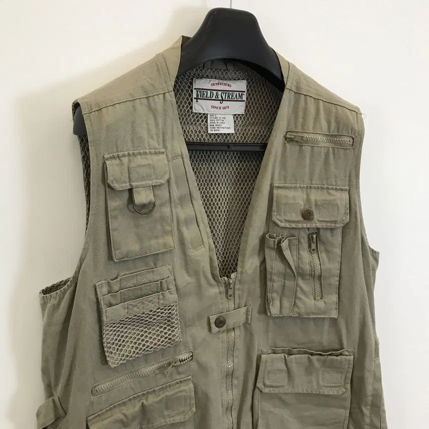 [SOLD OUT] 필드앤스트림 USA 90s 피싱 유틸리티 베스트 [L]
