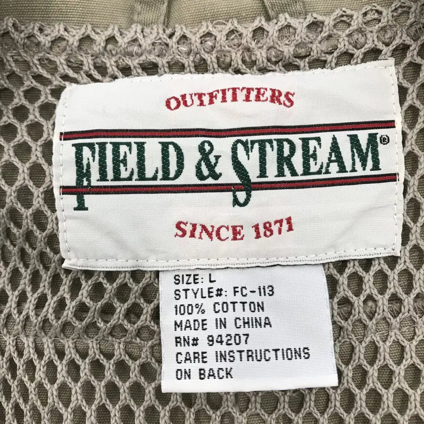 [SOLD OUT] 필드앤스트림 USA 90s 피싱 유틸리티 베스트 [L]