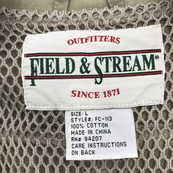 [SOLD OUT] 필드앤스트림 USA 90s 피싱 유틸리티 베스트 [L]