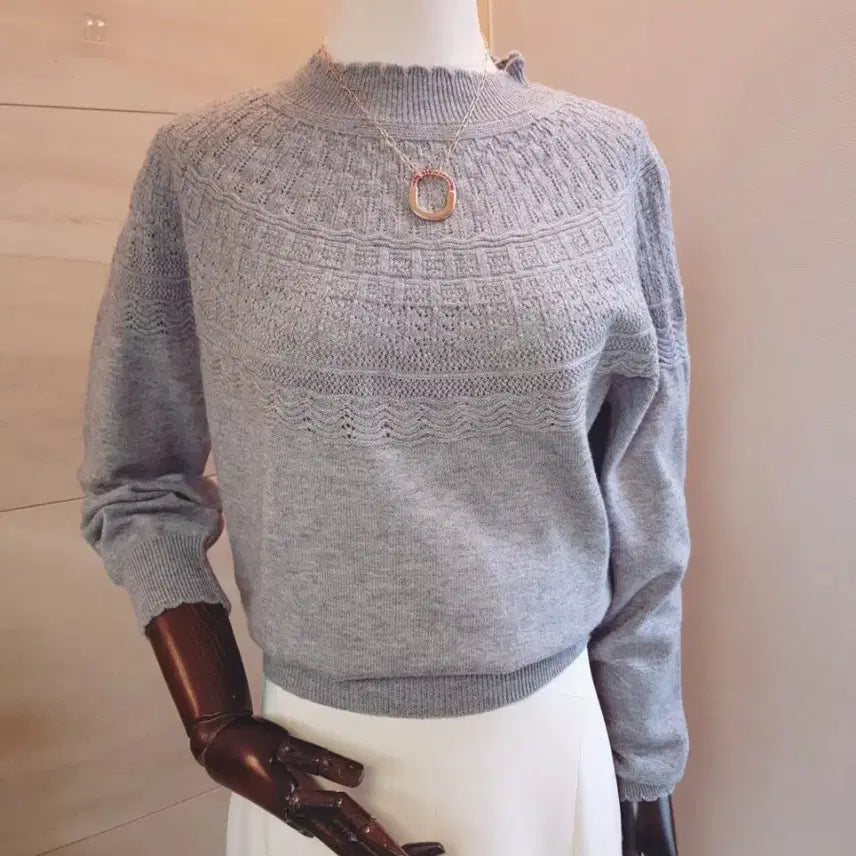 [BUNJANG] Yeori Fit Cashmere Touch Knit Sweater / 여리핏 끝판 캐시미어터치 니트 하객룩 출근룩 강추