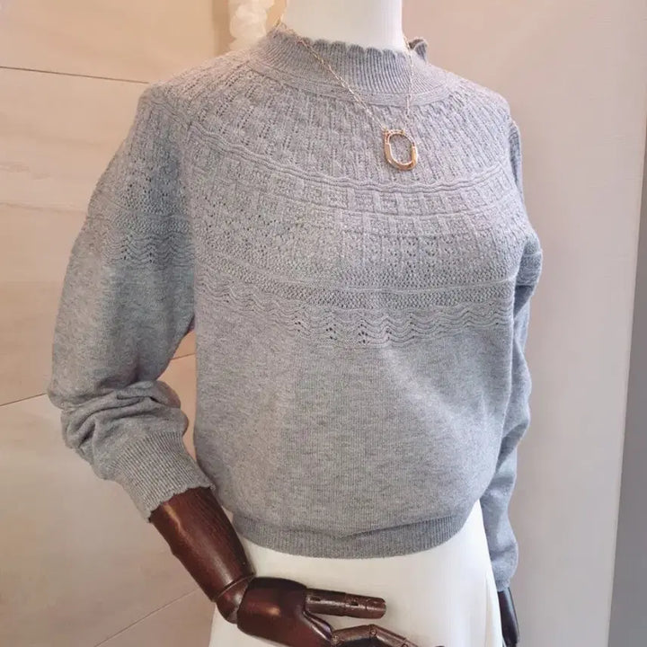 [BUNJANG] Yeori Fit Cashmere Touch Knit Sweater / 여리핏 끝판 캐시미어터치 니트 하객룩 출근룩 강추