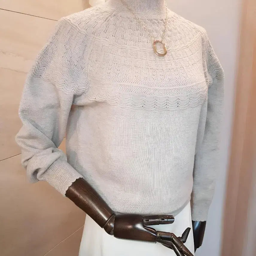 [BUNJANG] Yeori Fit Cashmere Touch Knit Sweater / 여리핏 끝판 캐시미어터치 니트 하객룩 출근룩 강추