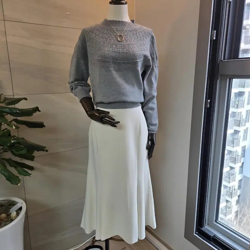 [BUNJANG] Yeori Fit Cashmere Touch Knit Sweater / 여리핏 끝판 캐시미어터치 니트 하객룩 출근룩 강추