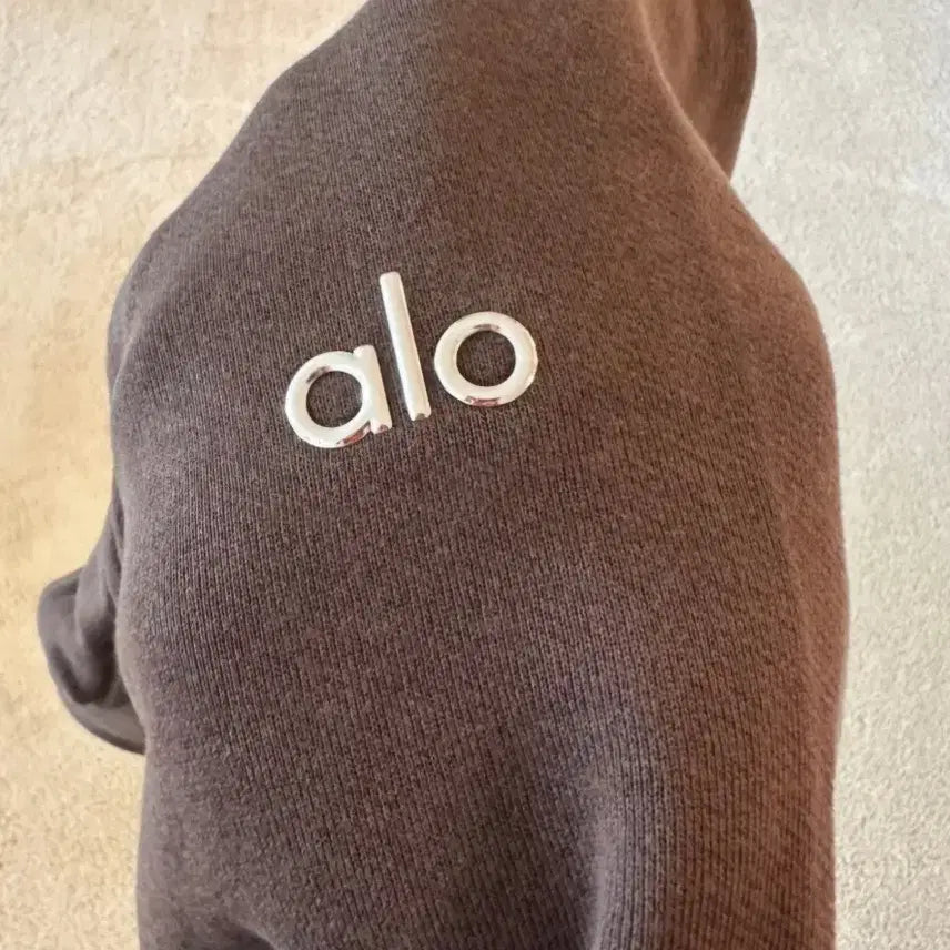 [BUNJANG] Allo Espresso Hooded Sweatshirt / <특가>한정수량/초특가 무료배송/알로 후드/에스프레소/M사이즈 L사이즈
