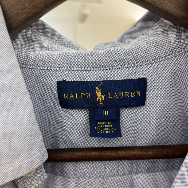 [BUNJANG] Polo Ralph Lauren Vintage Oxford Shirt / 폴로 랄프로렌 빈티지 캐주얼 옥스포드 셔츠 18 C10106