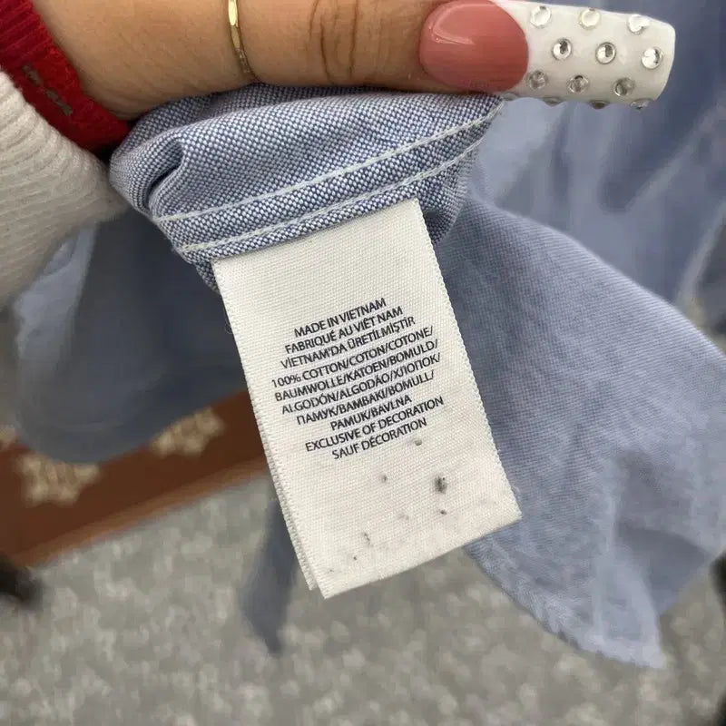 [BUNJANG] Polo Ralph Lauren Vintage Oxford Shirt / 폴로 랄프로렌 빈티지 캐주얼 옥스포드 셔츠 18 C10106