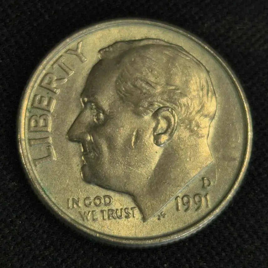 [BUNJANG] 1991 United States 1 Dime Coin / [EP. 1129] 1991년 미국 1다임 동전