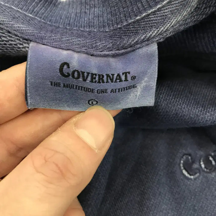 [BUNJANG] Covernat Oversized Pigment Sweatshirt [L] / 커버낫 오버사이즈 피그먼트 스웻셔츠 [L]