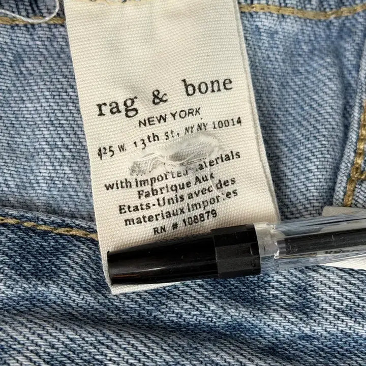 [BUNJANG] Rag&amp;bone High Rise Cut Denim Jeans Women&
