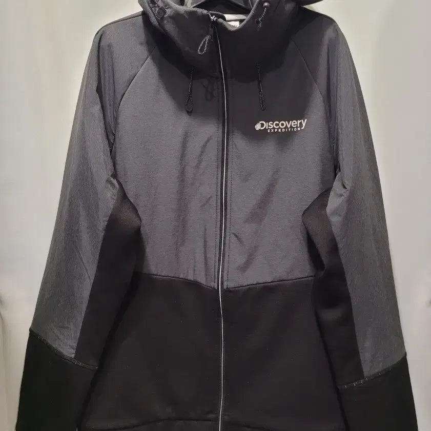 [BUNJANG] Discovery Expedition Hooded Fleece Jumper (Black) / 디스커버리 익스페디션 후드 기모 점퍼  (블랙) 105사이즈