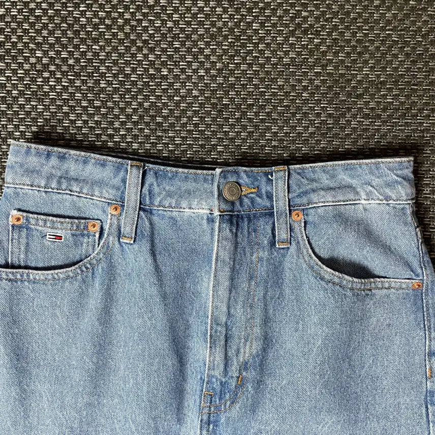 [BUNJANG] Tommy Hilfiger Mid-Wash Denim Long Skirt / (27) 타미힐피거 중청 데님 롱 스커트