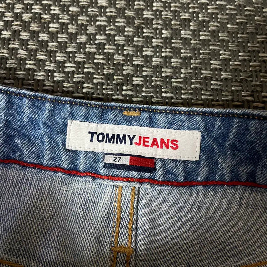 [BUNJANG] Tommy Hilfiger Mid-Wash Denim Long Skirt / (27) 타미힐피거 중청 데님 롱 스커트