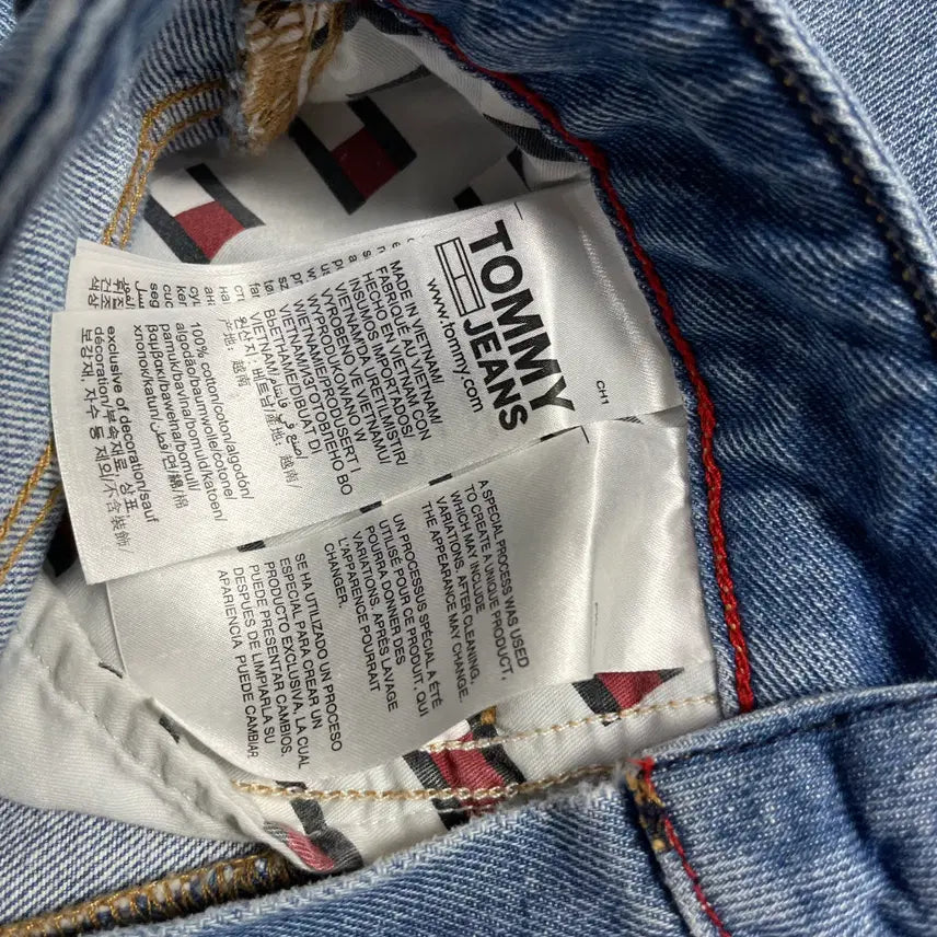 [BUNJANG] Tommy Hilfiger Mid-Wash Denim Long Skirt / (27) 타미힐피거 중청 데님 롱 스커트