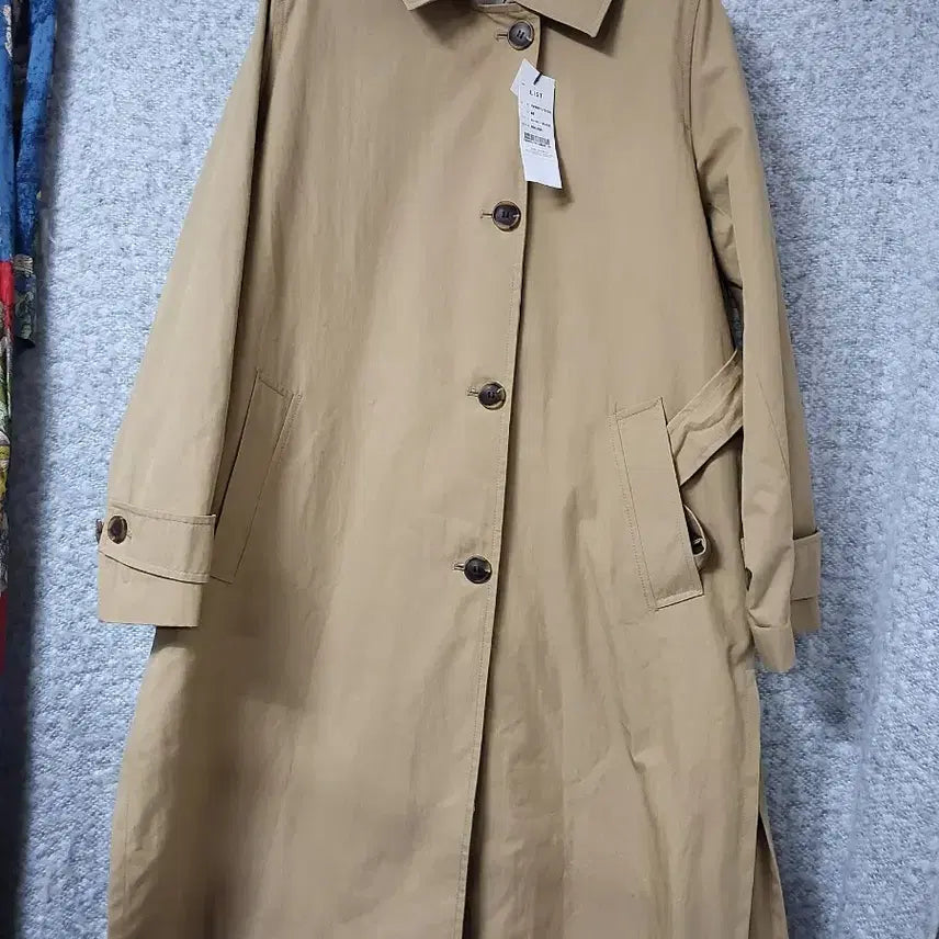 [BUNJANG] LIST Beige Trench Coat (M) / LIST 베이지 트렌치 코트 M사이즈
