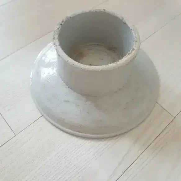 [BUNJANG] Joseon Dynasty White Porcelain Cup / 조선시대 관요 굽높은 잔대(최상)