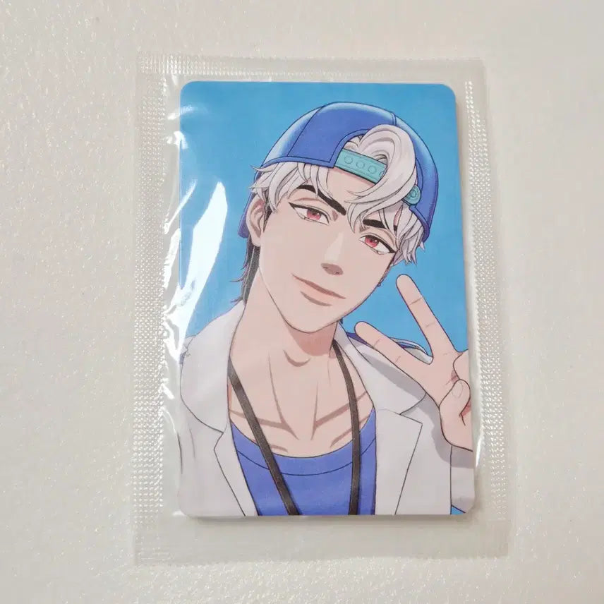 [BUNJANG] PLAVE Eunho GS25 Kkokkalcorn Photocard / 플레이브 GS25 꼬깔콘 포카 은호 (파란색 배경)