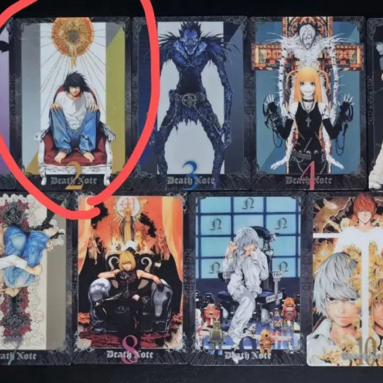 [BUNJANG] Death Note Wafer Card / 데스노트 웨하스 카드