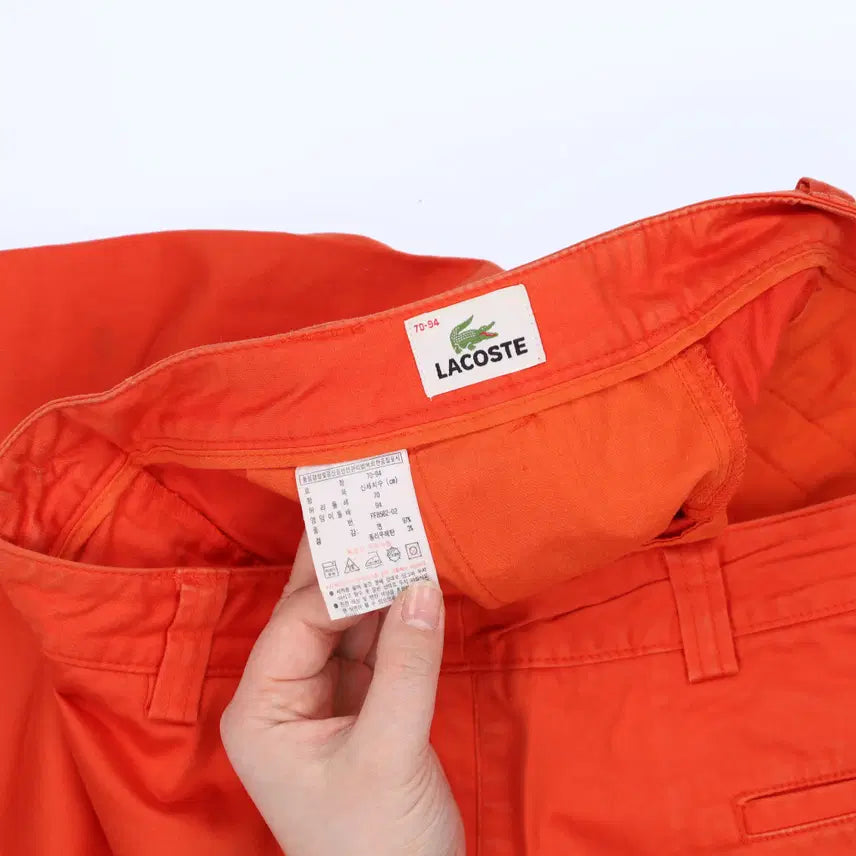 [BUNJANG] Lacoste Cotton Shorts / 70-94 라코스테 코튼 반바지 0317U