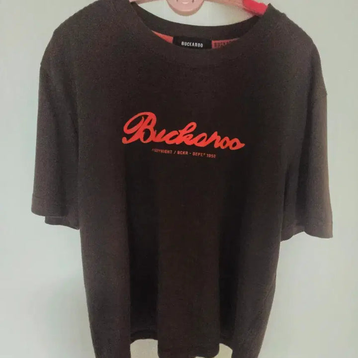 [BUNJANG] Buckaroo Brown Short Sleeve T-Shirt / 버커루 브라운 반팔티