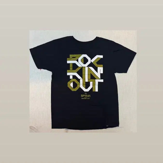 [BUNJANG] SPYAIR Rockin Out TOUR T-Shirt / SPYAIR/스파이에어 Rockin Out TOUR 티셔츠