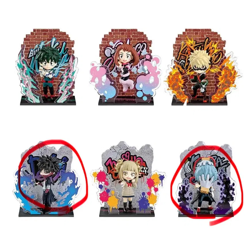 [BUNJANG] My Hero Academia Dabi &amp; Shigaraki Bundle Figure / 다비 시가라키 일괄 택포 1.4 나의 히어로 아카데미아 월마트 피규어