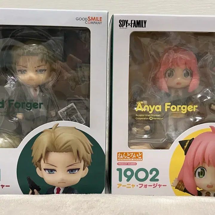 [BUNJANG] Spy x Family Loid &amp; Anya Nendoroid Bundle Set / 스파이패밀리 스파패 로이드 아냐 넨도로이드 미개봉 일괄