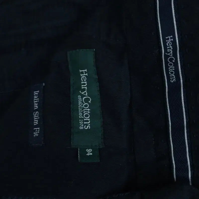 [BUNJANG] Henry Cotton Trousers / [94] 헨리코튼 바지